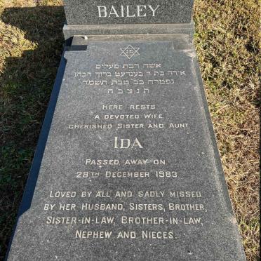 BAILEY Ida -1983