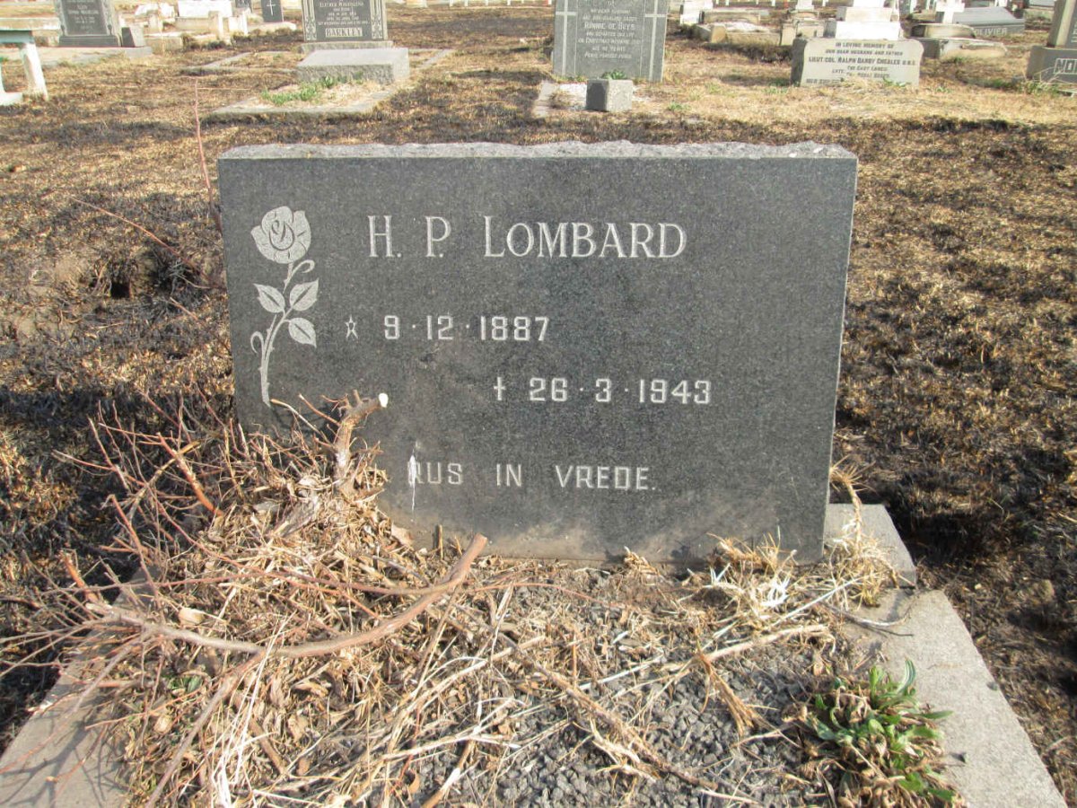LOMBARD H.P. 1887-1943