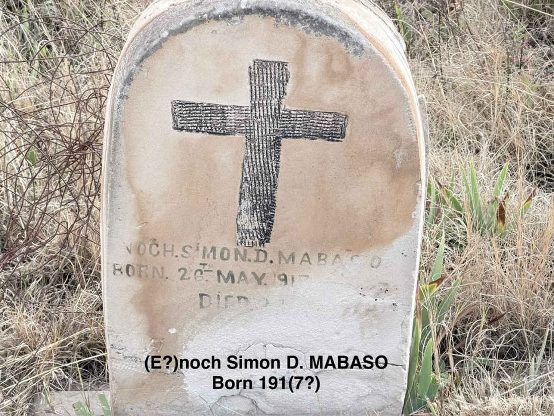 MABASO ?noch Simon D 1917?-