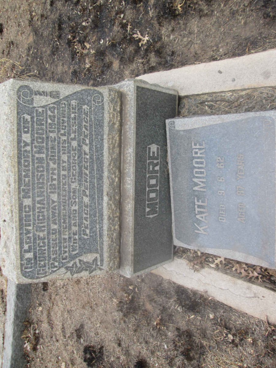 MOORE George Richardson -1944 &amp; Kate -1962