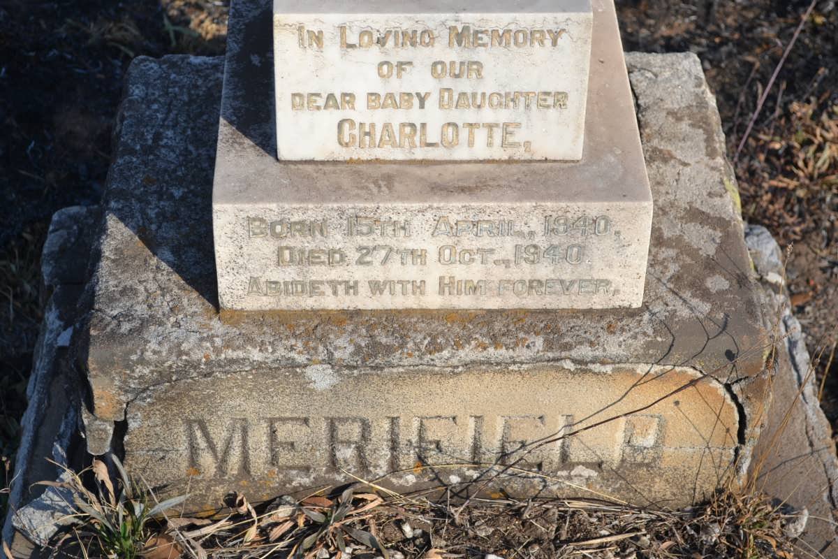 MERIFIELD Charlotte 1940-1940