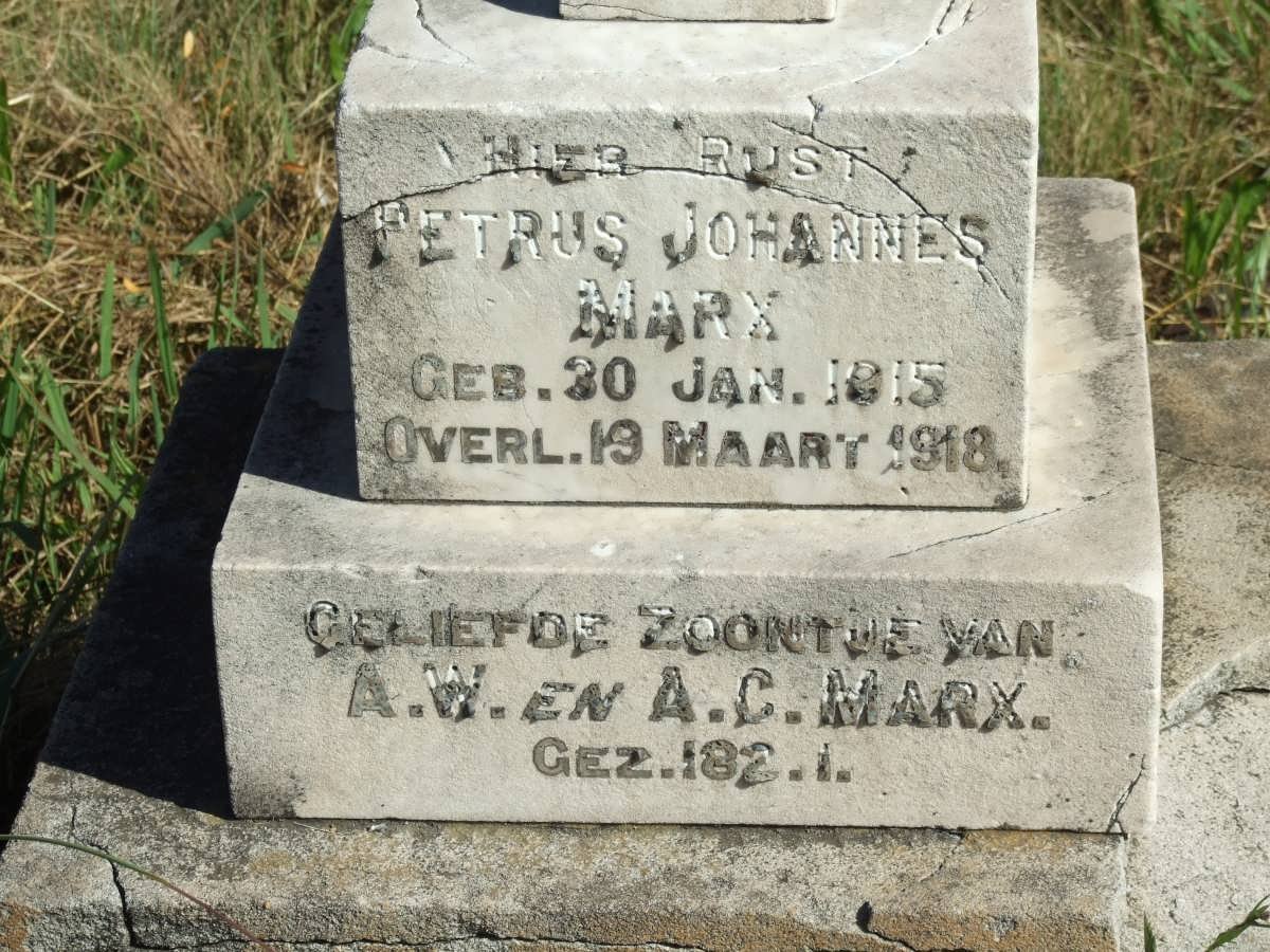 MARX Petrus Johannes 1915-1918