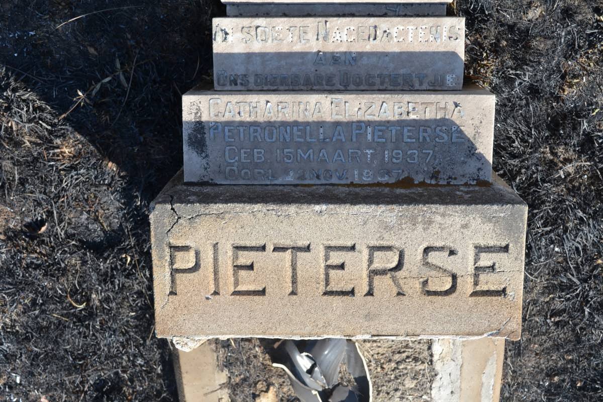 PIETERSE Catharina Elizabetha Petronella 1937-1937