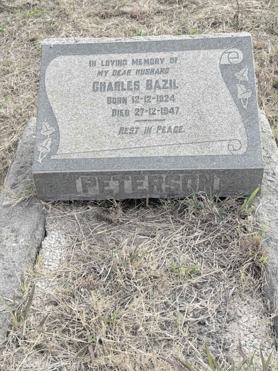 PETERSON Charles Bazel 1924-1947