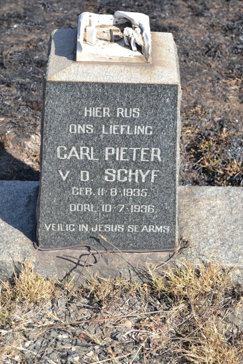SCHYF Carl Pieter, v.d. 1935-1936