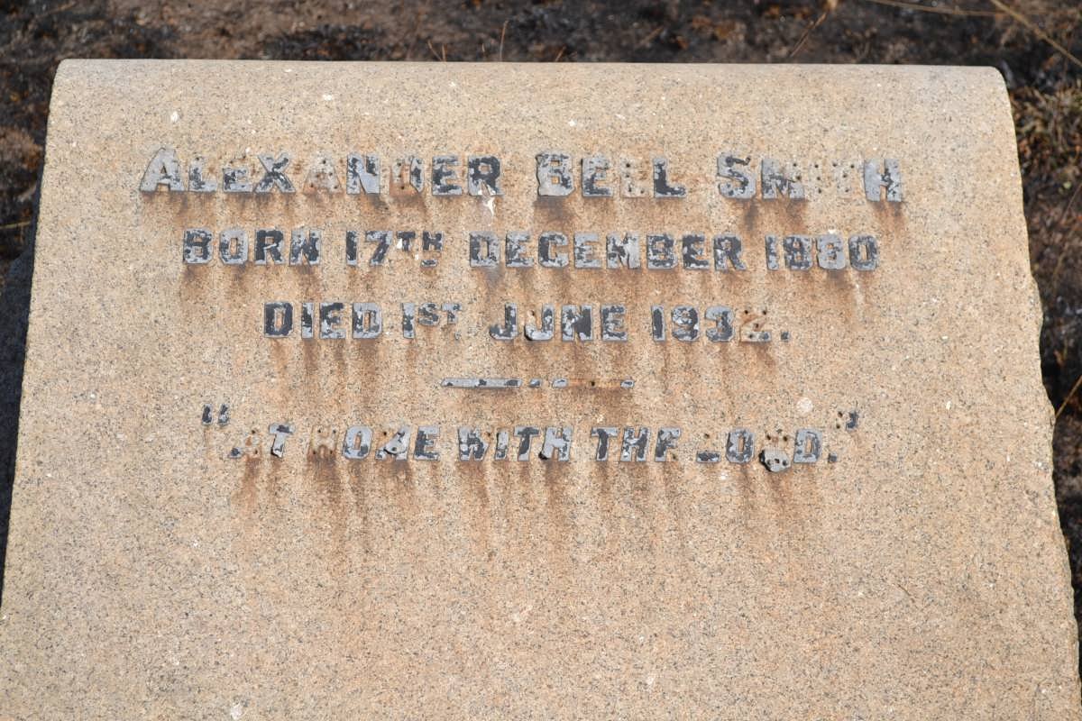 SMITH Alexander Bell 1880-1932