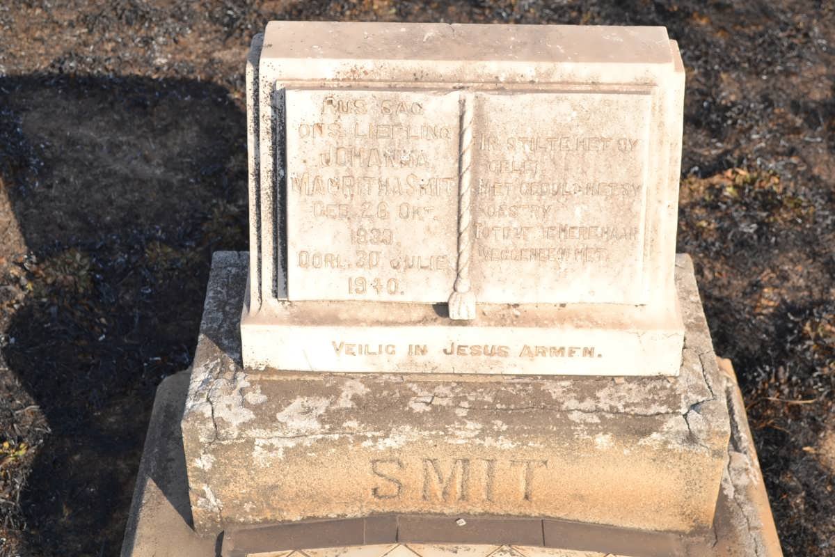SMIT Johanna Magritha 1939-1940