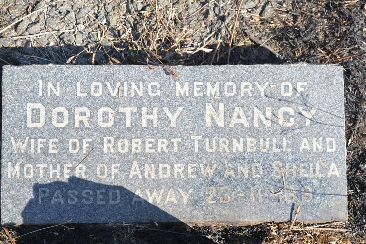 TURNBULL Dorothy Nancy -1969