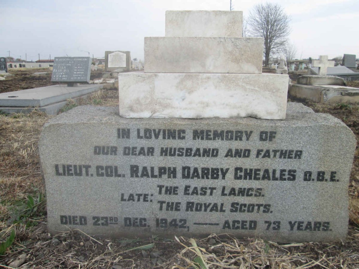 CHEALES Ralph Darby -1942