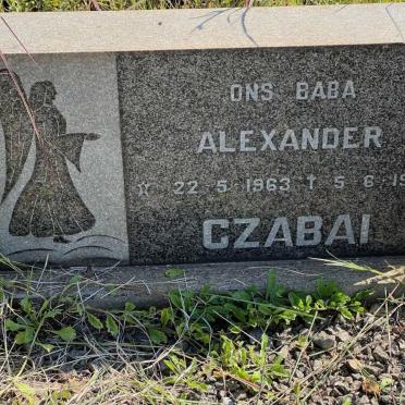 CZABAI Alexander 1963-1963