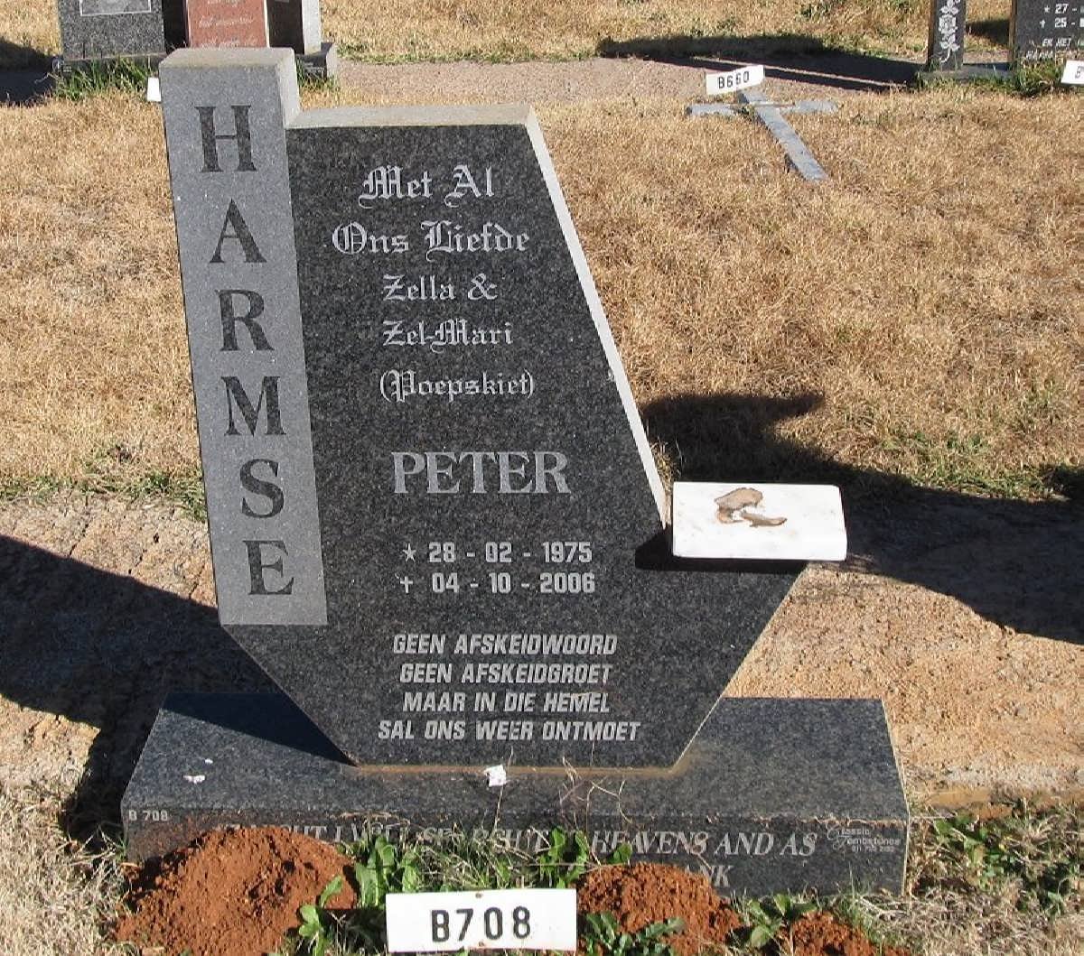 HARMSE Peter 1975-2006