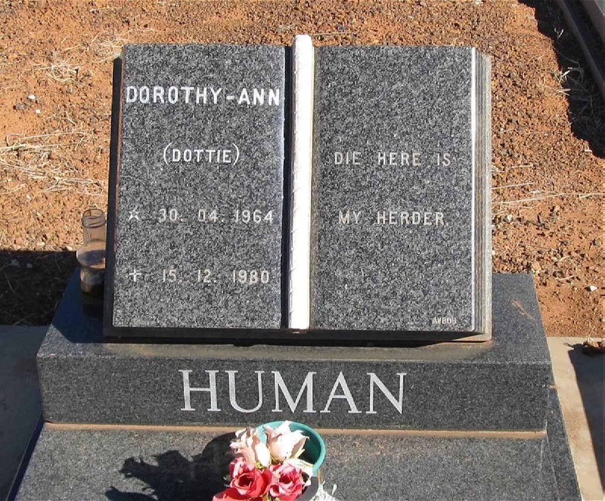 HUMAN Dorothy-Ann 1964-1980