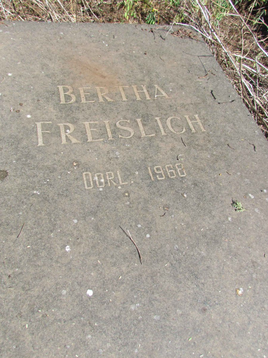 FREISLICH Bertha -1968