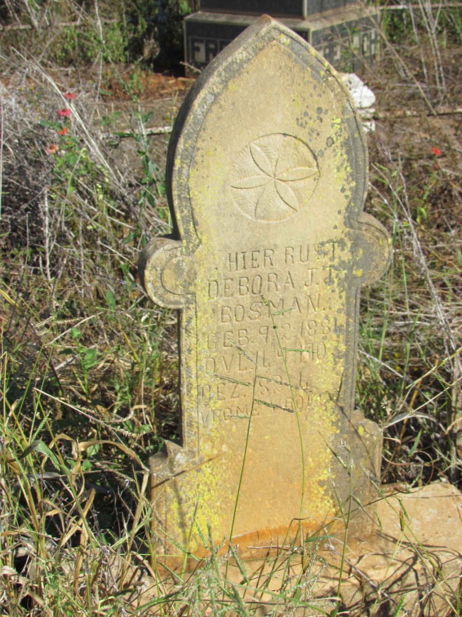 BOSMAN Debora J.J. 1881-1903