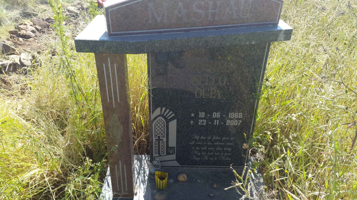 MASHAU Daniel Sello 1968-2007