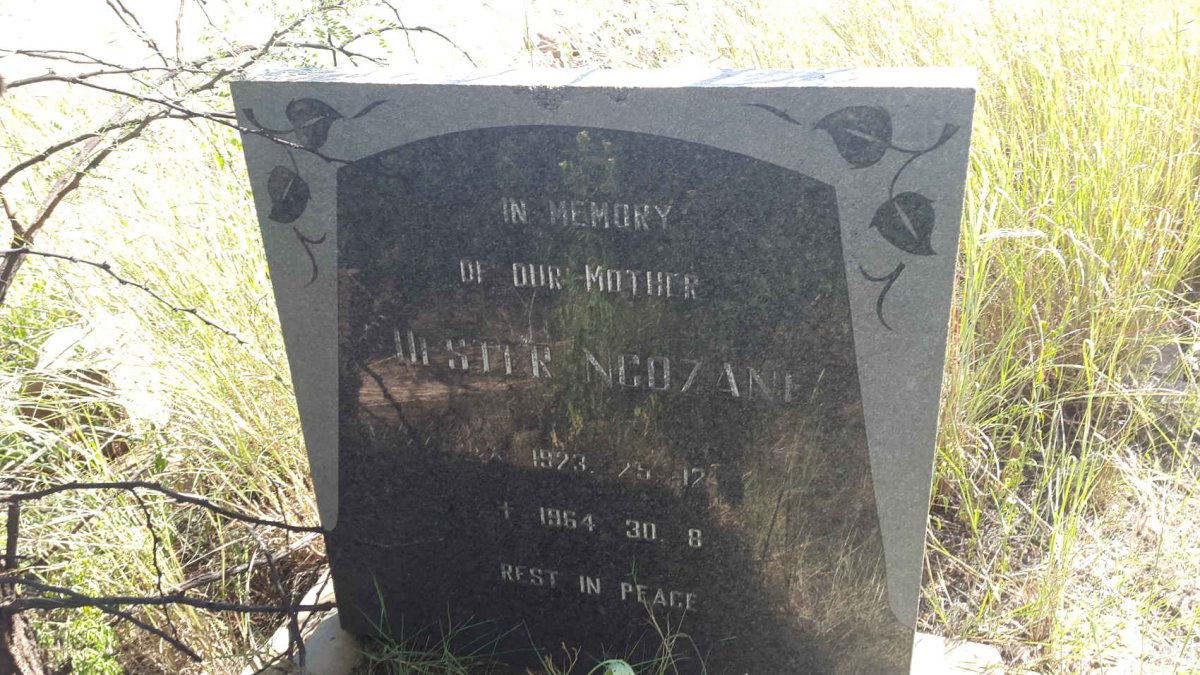 NGOZANE  Dester  1923-1964